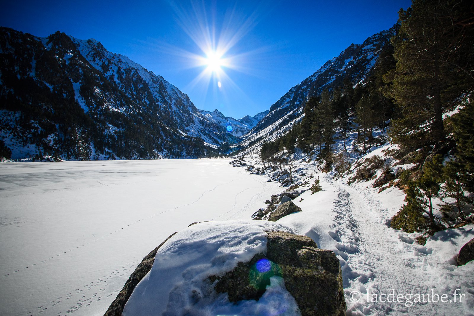 Portfolio Lac de Gaube Hiver 2015